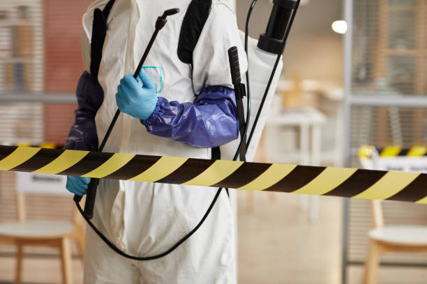 Professional Infectious Disease Decontamination technician working in Monponsett, MA